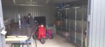 Abri 10,85m² métal FIRST anthracite + Kit d'ancrage X-METAL