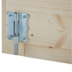 Abri à vélos en bois brut 2,1m² - panneaux 18mm - Fineline 1 - Bertilo
