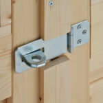 Abri à vélos en bois brut 2,1m² - panneaux 18mm - Fineline 1 - Bertilo