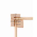 Abri à vélos en bois brut 3,4m² - pour 3 vélos - Karibu