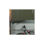 Abri à vélos en métal 1750L vert 1,74m² + kit d'ancrage TRIMETALS