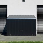 Abri à vélos en métal Sesame 1500L anthracite 1,41m² TRIMETALS