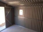 Abri de jardin 10,85m² métal PLUS anthracite + Kit d'ancrage X-METAL