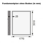Abri de jardin adossé en bois certifié 6,42m² Juist 3 - Karibu
