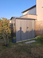 Abri de jardin en acier galvanisé Roka 4,08m² + kit d'ancrage - X-Métal