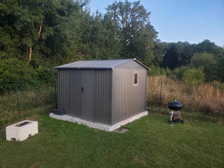 Abri de jardin en acier galvanisé Roka 9m² - X-Métal