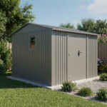 Abri de jardin en acier galvanisé Roka 9m² - X-Métal