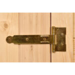 Abri de jardin en bois brut 4,08m² + bûcher 2,08m² + plancher - Habrita