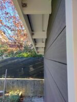 Abri de jardin en bois composite 28mm anthracite 9m² PREMIUM toit plat - Woodlife Garden