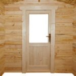 Abri de jardin en bois massif 4m² PRIMO - madriers 28mm traité teinté marron Gardy Shelter