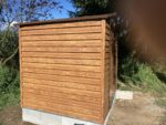 Abri de jardin en métal aspect bois 4,6m² + kit d'ancrage - X-METAL