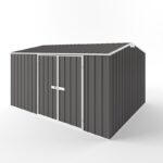 Abri de jardin en métal Colorbond gris ardoise 11,25m² EASYSHED