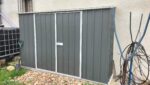 Abri de jardin en métal Colorbond gris Compact 2,25m² EASYSHED