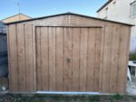 Abri de jardin en métal imitation bois 4,78m² - DURAMAX