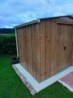 Abri de jardin en métal imitation bois 4,78m² - DURAMAX