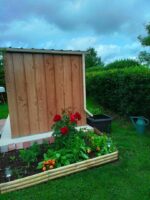 Abri de jardin en métal imitation bois 4,78m² - DURAMAX