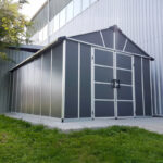 Abri de jardin en polycarbonate 17,2m² sans plancher YUKON - Palram - Canopia