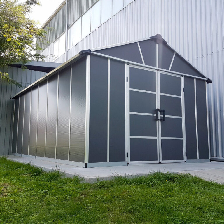 Abri de jardin en polycarbonate 17,2m² sans plancher YUKON - Palram - Canopia