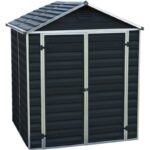 Abri de jardin en polycarbonate 2,65m² Skylight Midnight Grey - Palram - Canopia