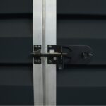 Abri de jardin en polycarbonate 2,65m² Skylight Midnight Grey - Palram - Canopia