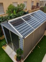Abri de jardin en polycarbonate 5,28m² Skylight Deco - Palram - Canopia