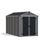 Abri de jardin en polycarbonate 6,59m² Skylight Deco - Palram - Canopia