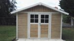 Abri de jardin en PVC 7,5m² DECO Sherwood Grosfillex + kit ancrage offert