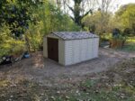 Abri de jardin en PVC WoodStyle Premium 13,12m² Duramax