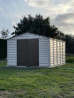 Abri de jardin en PVC WoodStyle Premium 13,12m² Duramax