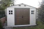 Abri de jardin en PVC WoodStyle Premium 8.05m² Duramax