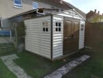 Abri de jardin en PVC WoodStyle Premium 8.05m² Duramax