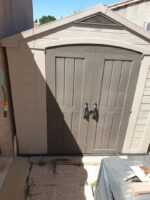 Abri de jardin en résine Sydney 4,41m² + plancher Keter