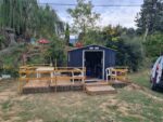Abri de jardin métal 7,06m² PLUS anthracite + kit d'ancrage X-METAL