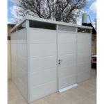 Abri de jardin modulaire isolé 3x2m blanc - plancher inclus - Everbox