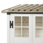 Abri monopente 1,32m² en PVC avec plancher Evo Tuscany 100 – Garofalo