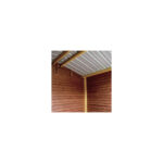 Abri Thermabri 15,14m² en bois thermo traité toiture en acier HABRITA