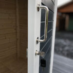 Armoire de jardin en bois gris clair 1,6m² - panneaux 14mm - avec plancher - Multibox 3 - Bertilo