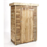 Armoire de jardin en bois massif traité autoclave 0,72m² THEO – Cerland