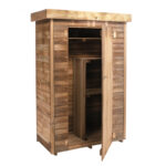 Armoire de jardin en bois massif traité autoclave 0,72m² THEO – Cerland
