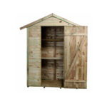 Armoire de jardin en bois massif traité autoclave 1,05m² LEO – Cerland