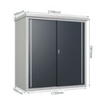 Armoire extérieure en métal anthracite 3200L Guardian 1,72m² TRIMETALS