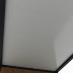 Carport simple 15m² en aluminium anthracite et toit en acier avec abri de 6m² - Ombrea