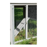 Clapier d’extérieur en bois - L122xP62xH93cm - Lodge – Lifland