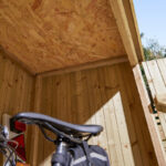 Coffre abri multifonctions en bois traité - 2000L - Rowlinson