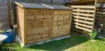 Coffre de jardin en bois Trocadero 2000L
