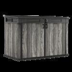 Coffre de jardin en résine gris aspect bois - 2020L - Signature - Keter