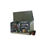 Coffre de rangement en métal Storegard 1500L vert 1,74m² TRIMETALS