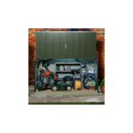 Coffre de rangement en métal Storegard 1500L vert 1,74m² TRIMETALS