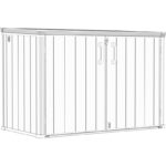 Coffre de rangement en résine multifonctions aspect bois WOODIZY 2300L - Jôbu