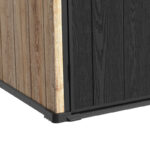 Coffre de rangement en résine multifonctions aspect bois WOODIZY 2300L - Jôbu